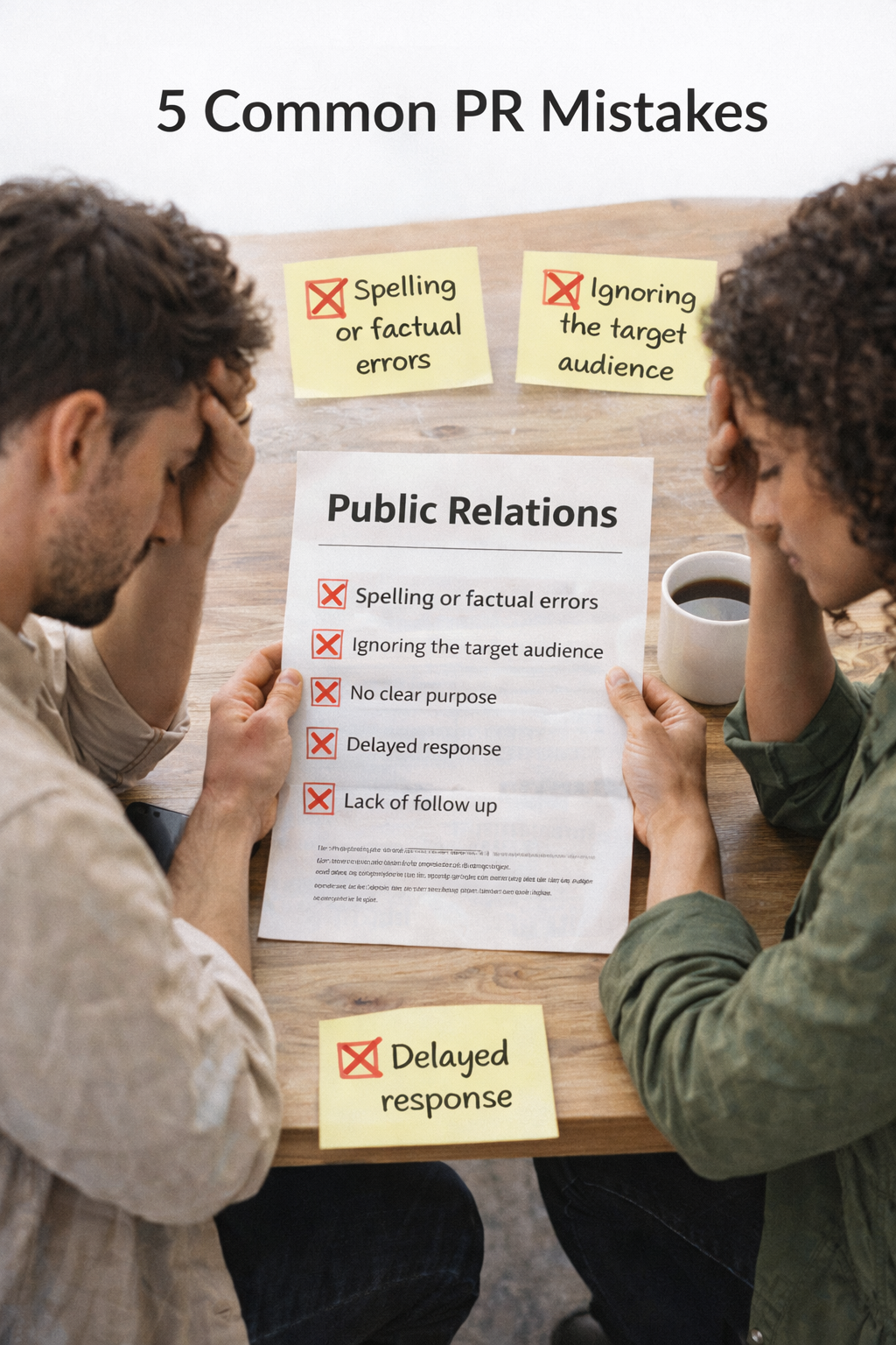 5 Common PR Mistakes