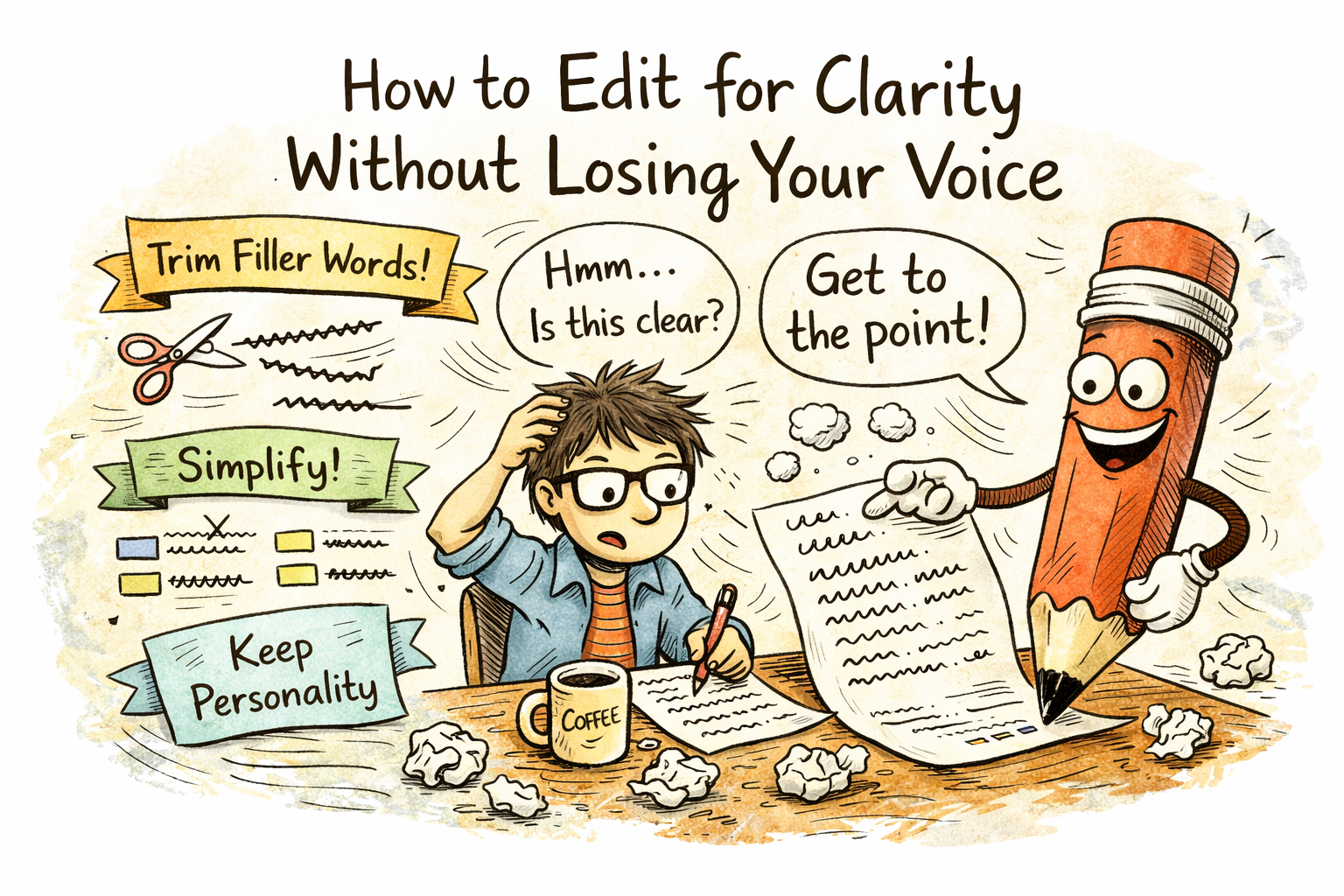 How to Edit for Clarity Without Losing Your Voice